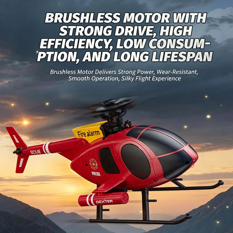 Rc Helicopter Large - Новый 6-канальный радиоуправляемый вертолет U9902 MD500