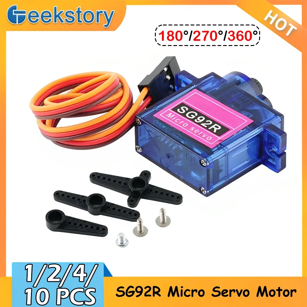 1/2/4/10 шт. SG92R, 9 г, миниа – обзор и цена Rc Helicopter Motor